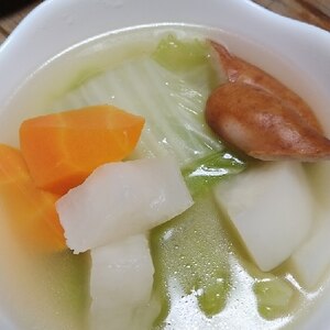 冬野菜でポトフ！白菜と大根の簡単ポトフ